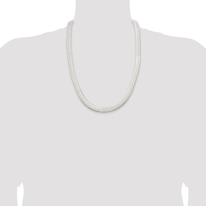 Sterling Silver 10.5mm Magic Herringbone Chain