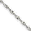 Sterling Silver 2mm Twisted Herringbone Chain