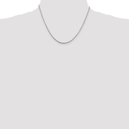 Sterling Silver 1.5mm Round Box Chain