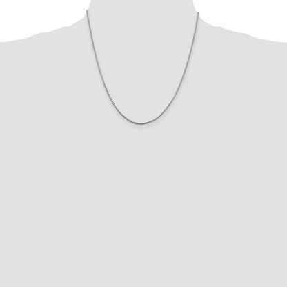 Sterling Silver 1.5mm Round Box Chain