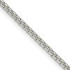 Sterling Silver 2mm Round Box Chain