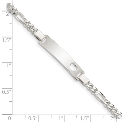 Sterling Silver Baby ID Bracelet