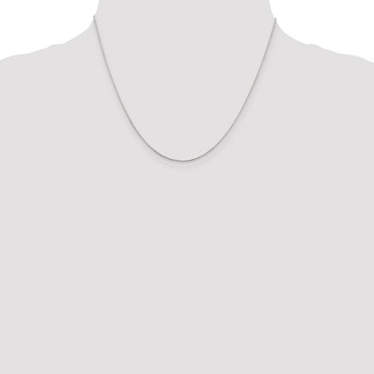 Sterling Silver 1mm Beaded Chain