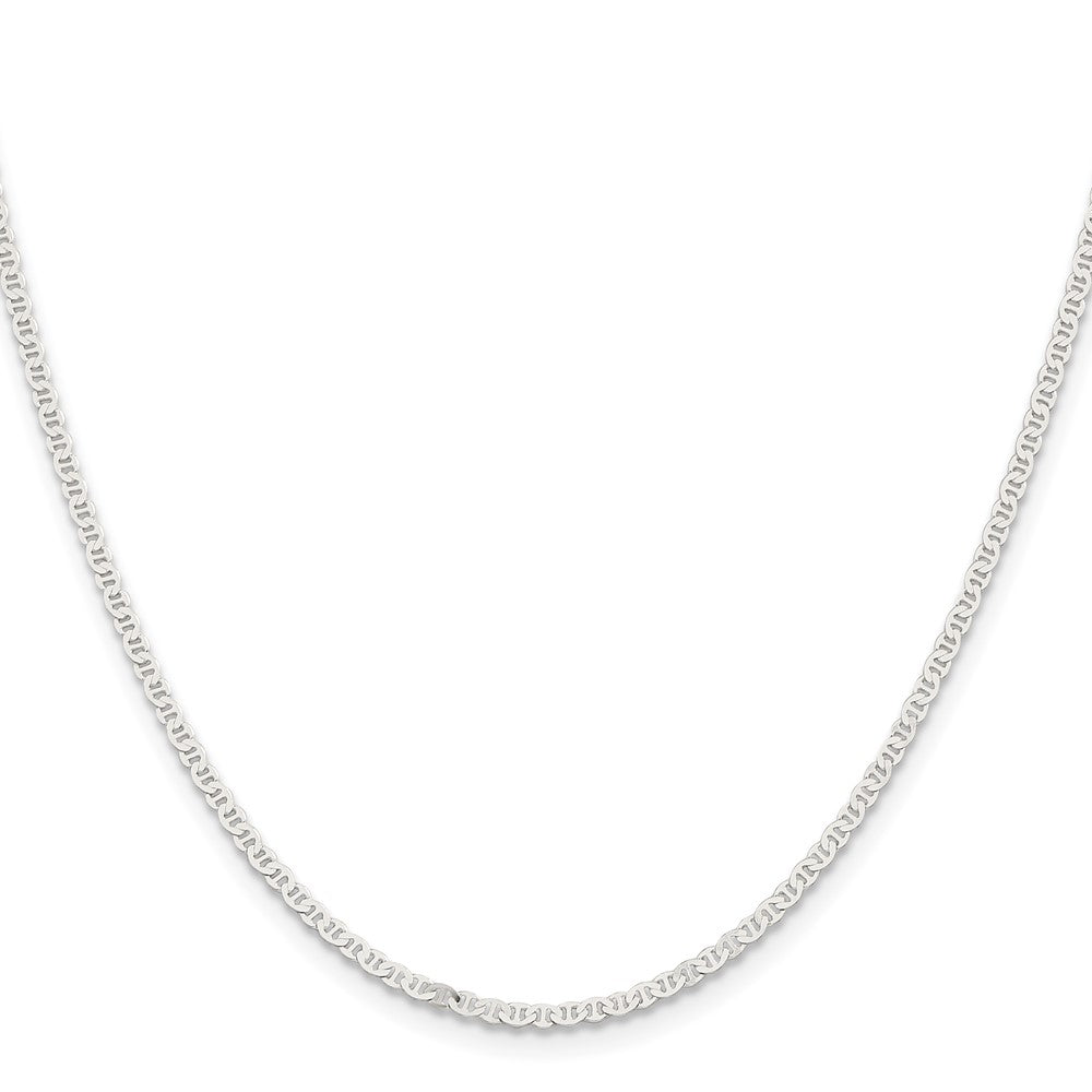 Sterling Silver 2.25mm Flat Anchor Chain