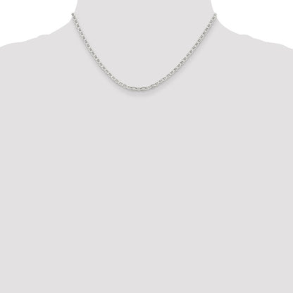 Sterling Silver 3.1mm Flat Anchor Chain