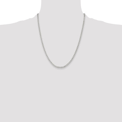 Sterling Silver 3.1mm Flat Anchor Chain