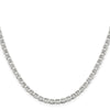 Sterling Silver 4mm Flat Anchor Chain