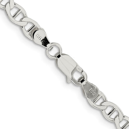 Sterling Silver 4.75mm Flat Anchor Chain