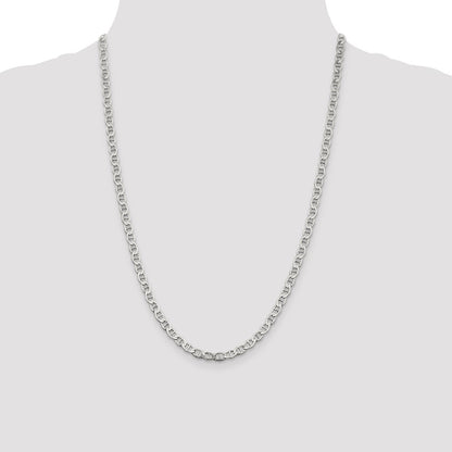 Sterling Silver 4.75mm Flat Anchor Chain