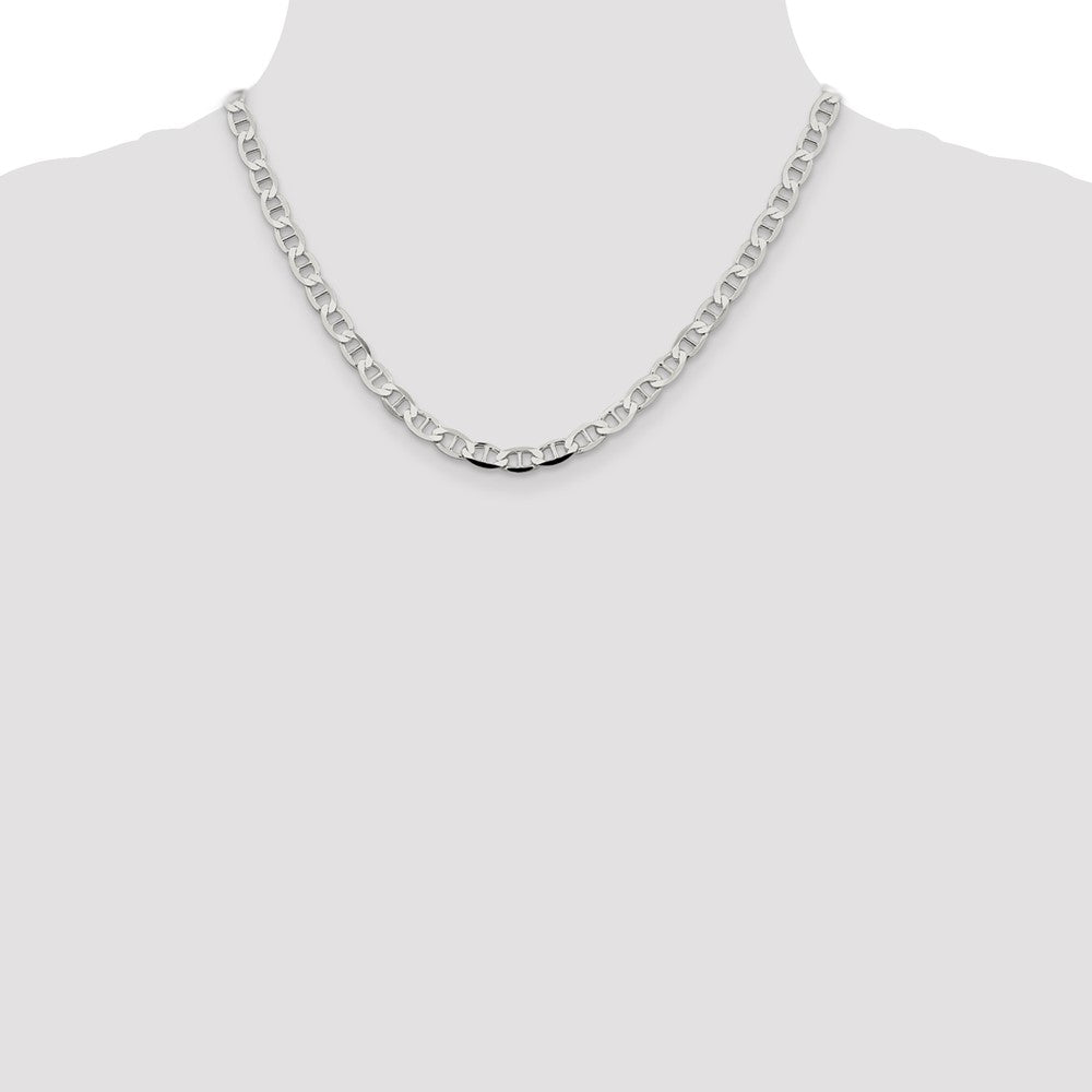 Sterling Silver 5.7mm Flat Anchor Chain