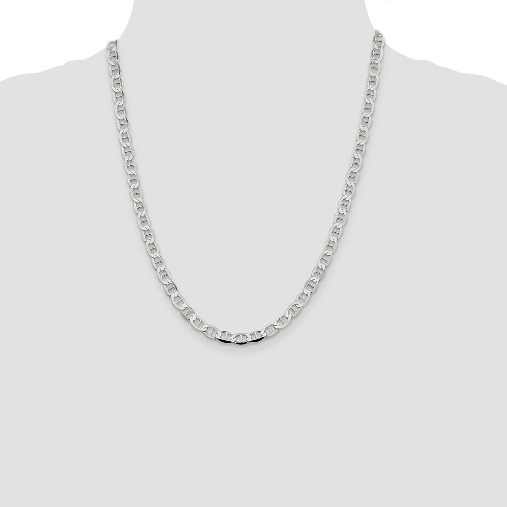 Sterling Silver 5.7mm Flat Anchor Chain