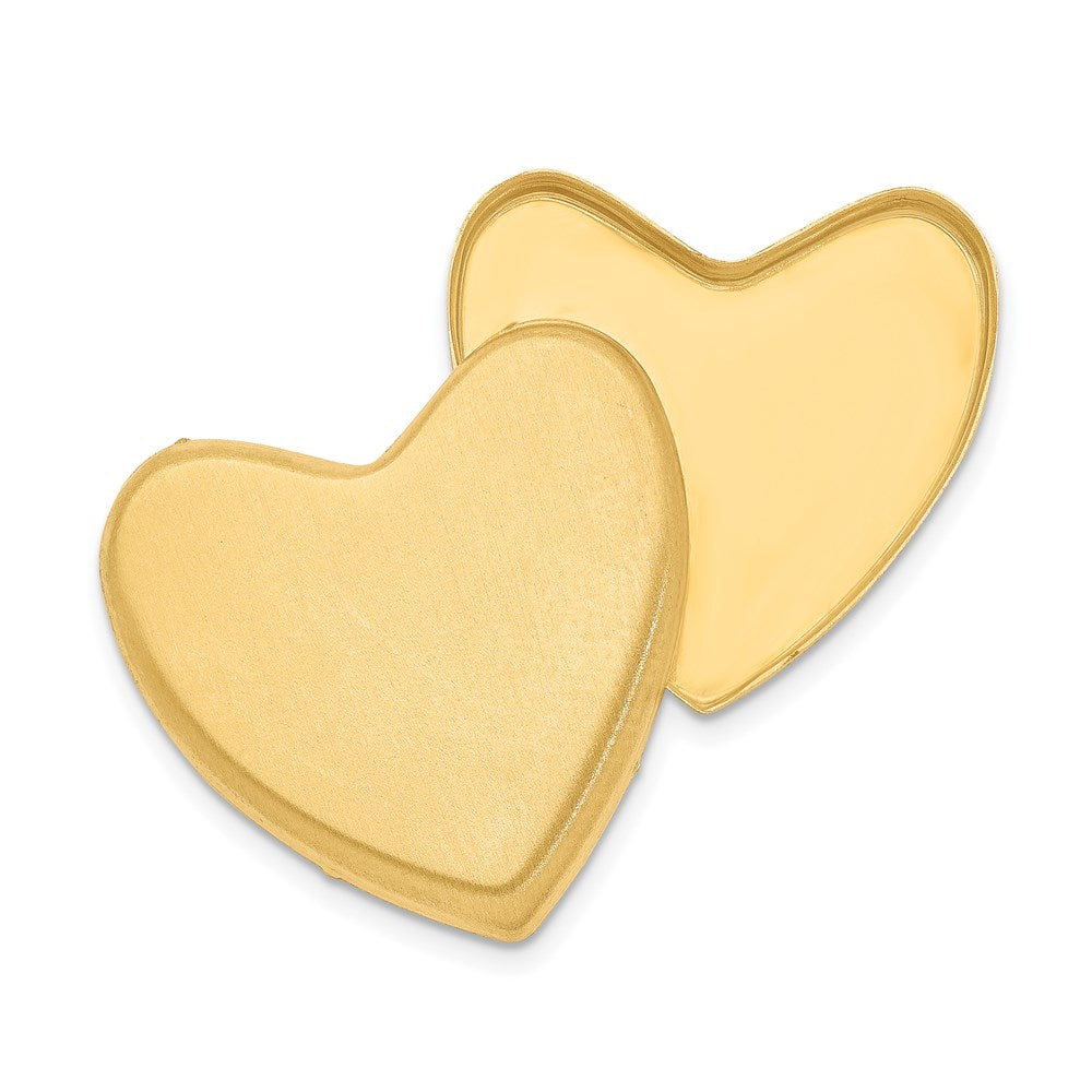 Sterling Silver Gold-tone Forever In My Heart Ash Holder Heart Locket