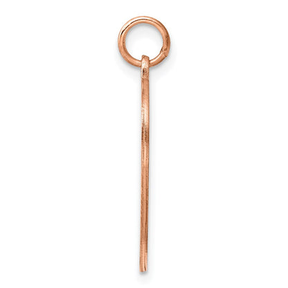 Sterling Silver RG Plated Engraveable Heart Polished Front/Satin Back Disc