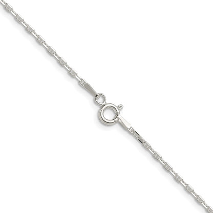 Sterling Silver Polished and D/C 1.75mm Mariner Link Chain