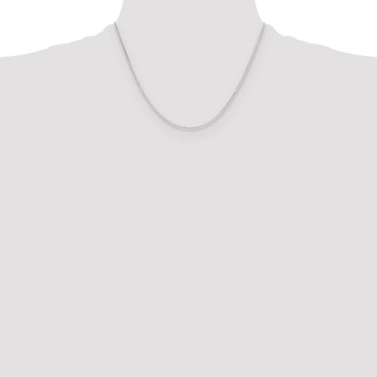 Sterling Silver Polished .90mm Octagonal Snake Chain