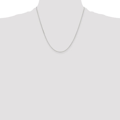 Sterling Silver Polished .90mm Octagonal Snake Chain