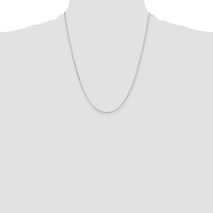 Sterling Silver Polished .90mm Octagonal Snake Chain