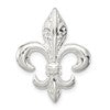 Sterling Silver Fleur De Lis Slide