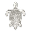 Sterling Silver Pink Mother of Pearl Turtle Slide