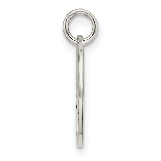 Sterling Silver Polished Tree Cut-out Charm