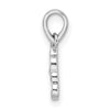 Sterling Silver Rhod-plated Multi-color Enameled Dog Children's Pendant