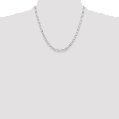 Sterling Silver Polished 4.5mm Paperclip Chain
