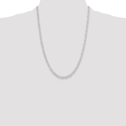 Sterling Silver Polished 4.5mm Paperclip Chain