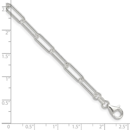 Sterling Silver Polished 4.5mm Paperclip Chain