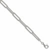 Sterling Silver Polished 6.5mm Paperclip Chain