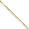 Sterling Silver Flash Gold-plated Curb Chain