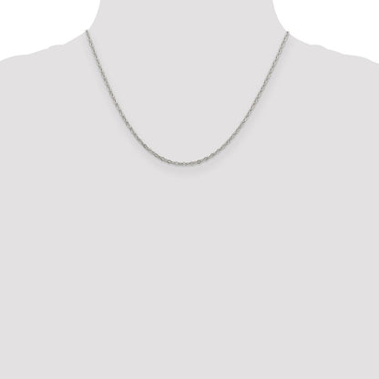Sterling Silver 2.25mm Fancy Navette Link Chain