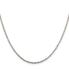 Sterling Silver 1.75mm Twisted Box Chain