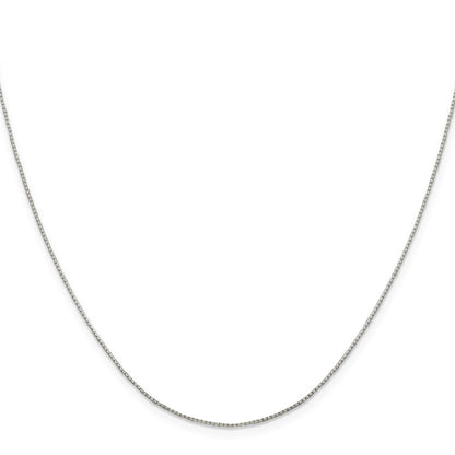 Sterling Silver .6mm 8 Sided Mirror Box Chain
