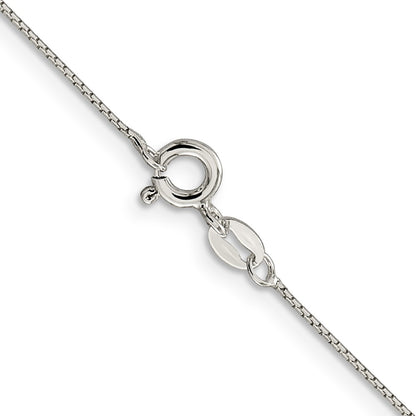 Sterling Silver .6mm 8 Sided Mirror Box Chain