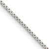 Sterling Silver .6mm 8 Sided Mirror Box Chain