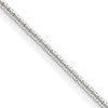 Sterling Silver .9mm 8 Sided Mirror Box Chain