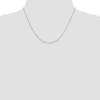 Sterling Silver 1.10mm Forzantine Cable Chain