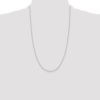 Sterling Silver 1.10mm Forzantine Cable Chain