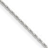 Sterling Silver 1mm Oval Box Chain