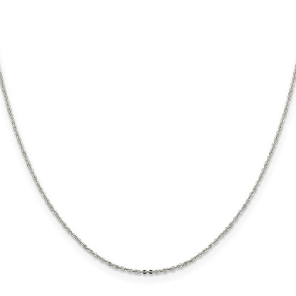 Sterling Silver 1.15mm Flat Cable Chain