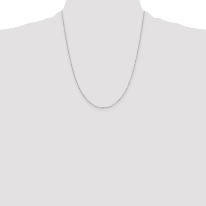 Sterling Silver 1.15mm Flat Cable Chain