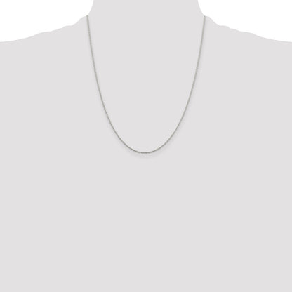 Sterling Silver 1.25mm Loose Rope Chain
