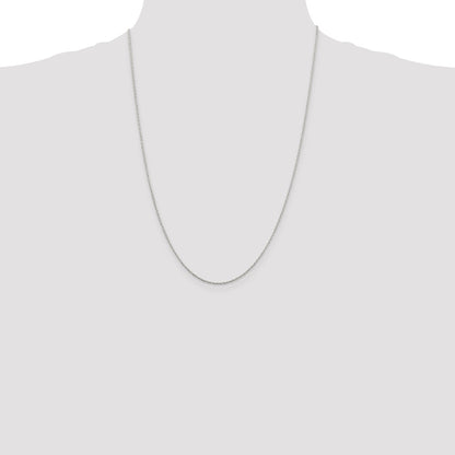 Sterling Silver 1.25mm Loose Rope Chain