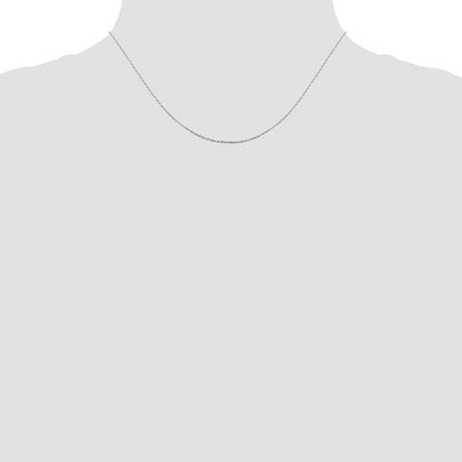 Sterling Silver 1mm Flat Link Cable Chain
