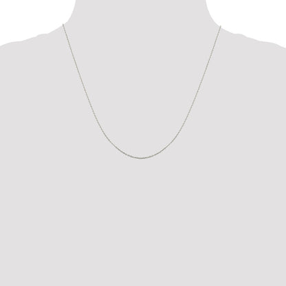 Sterling Silver 1mm Flat Link Cable Chain