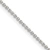 Sterling Silver 1.4mm Diamond-cut Forzantine Cable Chain w/2in ext.