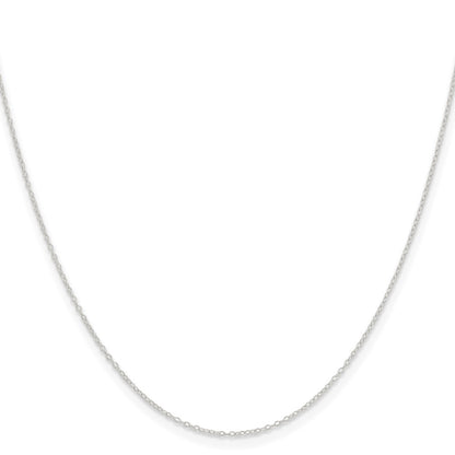 Sterling Silver .95mm Forzantine Cable Chain
