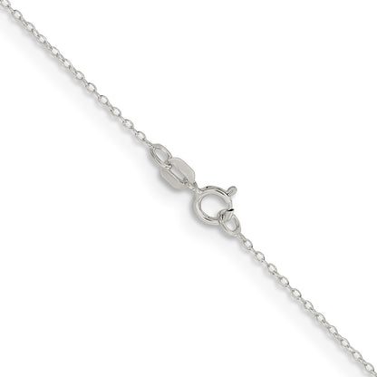 Sterling Silver .95mm Forzantine Cable Chain