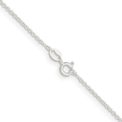 Sterling Silver 1.45mm Forzantine Cable Chain