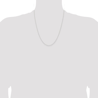 Sterling Silver 1.45mm Forzantine Cable Chain
